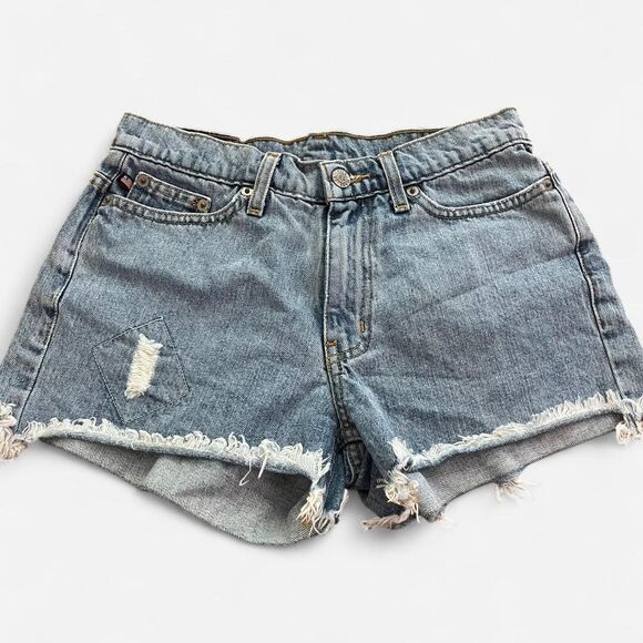 Ralph-lauren Women's Blue Shorts - Picture 1 of 3
